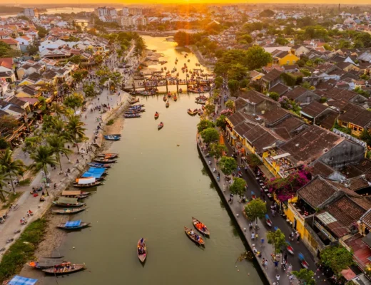 a day in Hoi An ancient town lantern street