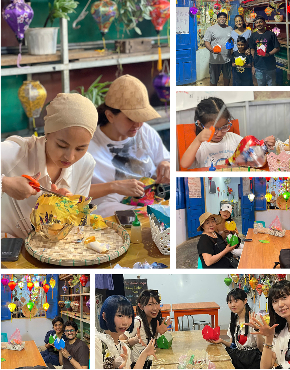 Lady Le Lantern Making Workshop Hoi An