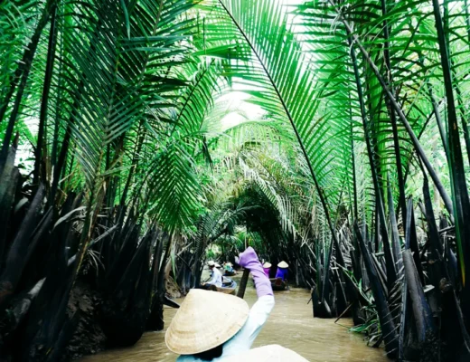 Bay Mau Coconut Forest things to do with basket boat Hoi An experience