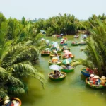 Hoi An basket boat coconut forest experience in Cam Thanh village