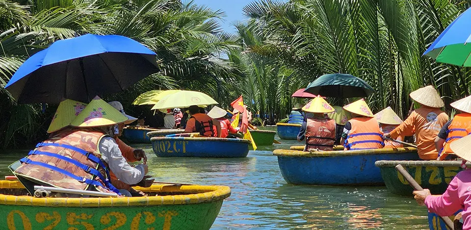 bay mau coconut forest visitor guide in Hoi An Vietnam