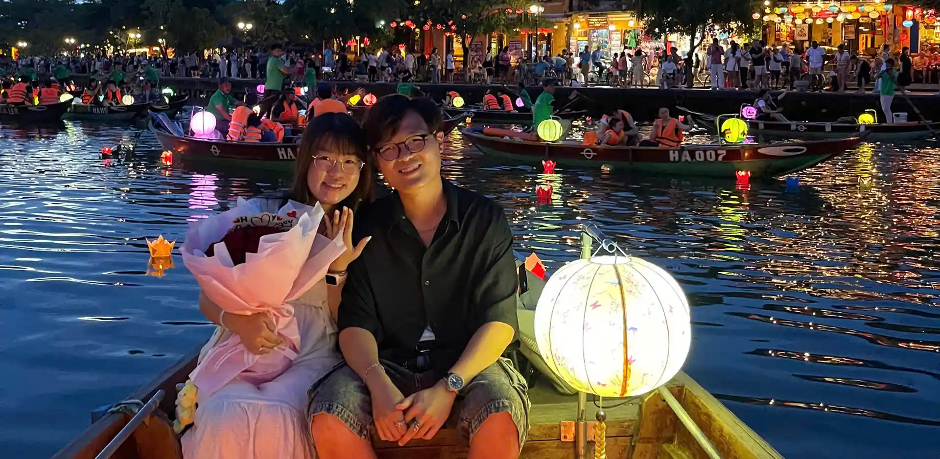best lantern boat tour hoi an in Hoi An Vietnam