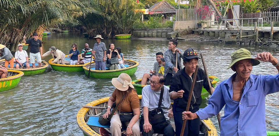 cam thanh coconut village tour in Hoi An Vietnam