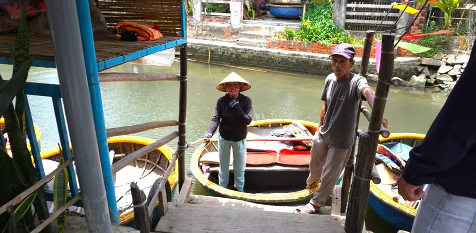 coconut forest boat route guide in Hoi An Vietnam
