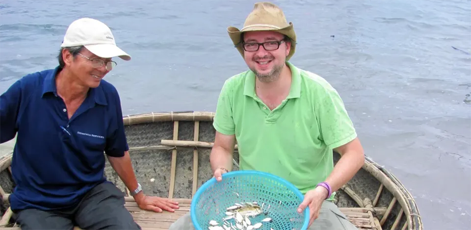 fishing experience in cam thanh village in Hoi An Vietnam
