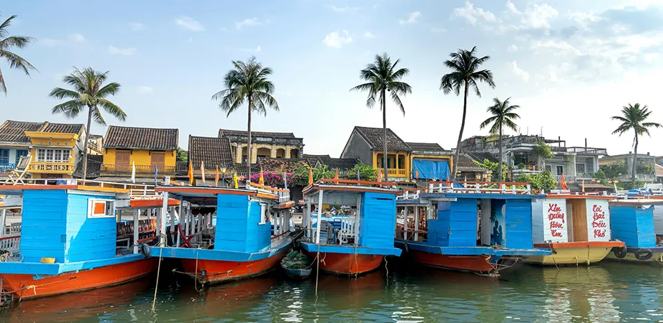 hoi an boat station in Hoi An Vietnam