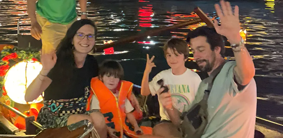 hoi an evening river walk and boat experience in Hoi An Vietnam