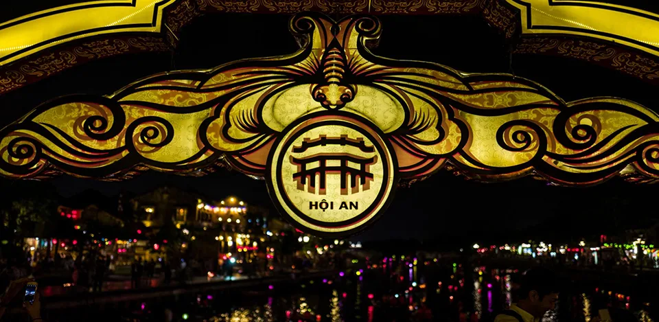 hoi an night river location in Hoi An Vietnam