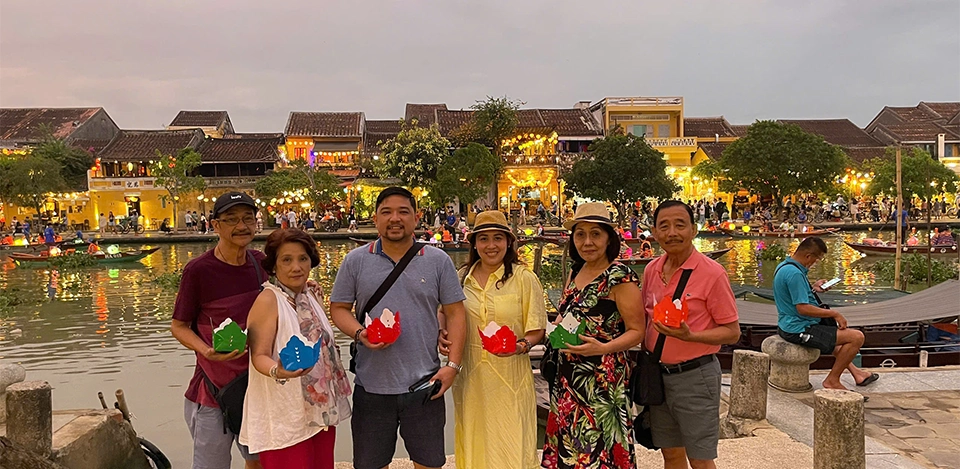 hoi an old town guide in Hoi An Vietnam