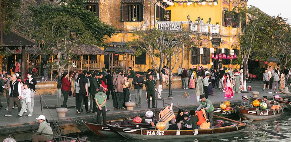 hoi an old town map in Hoi An Vietnam
