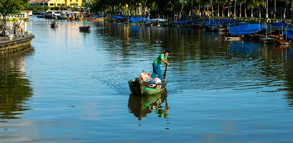 hoi an river attractions near old town in Hoi An Vietnam