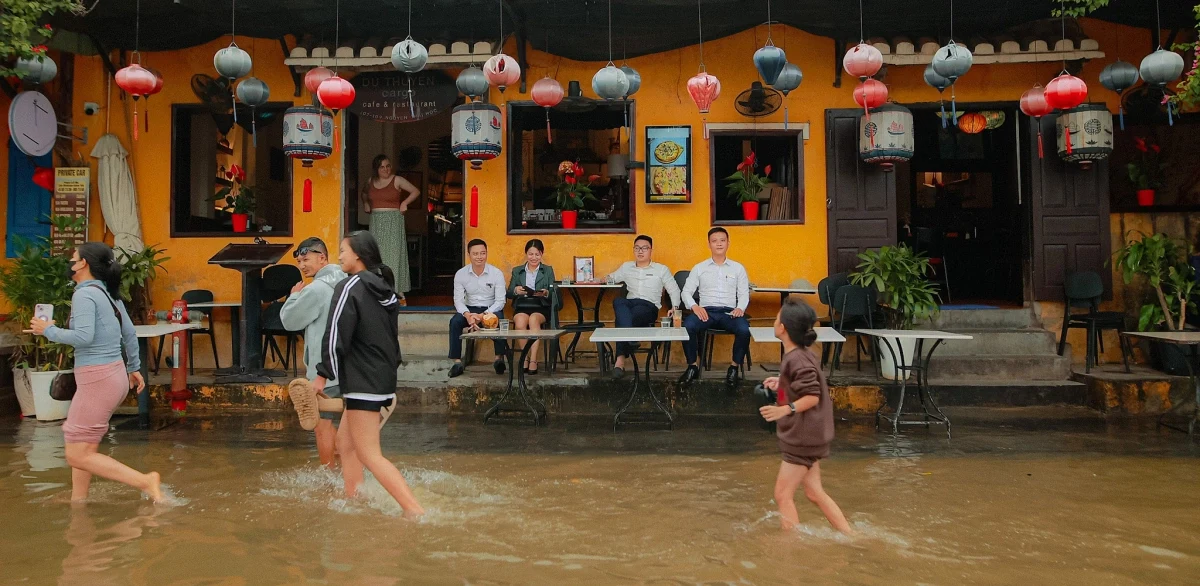 is hoi an flooded in Hoi An Vietnam