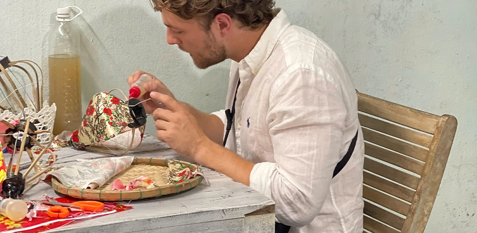 lantern making workshop hoi an in Hoi An Vietnam